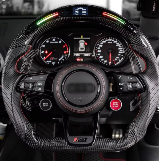 Custom Audi RS Steering Wheel
