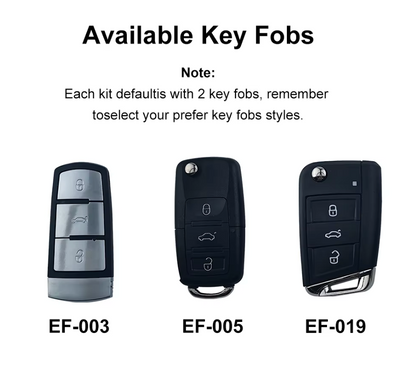 Start With Key Module for GOLF VW