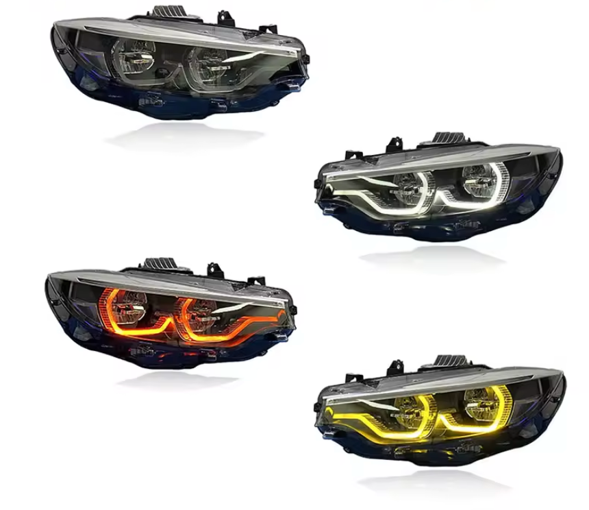 Ikon Style LED DRL Headlights (White/Amber/Yellow) – BMW F32/F33/F36 & F80/F82