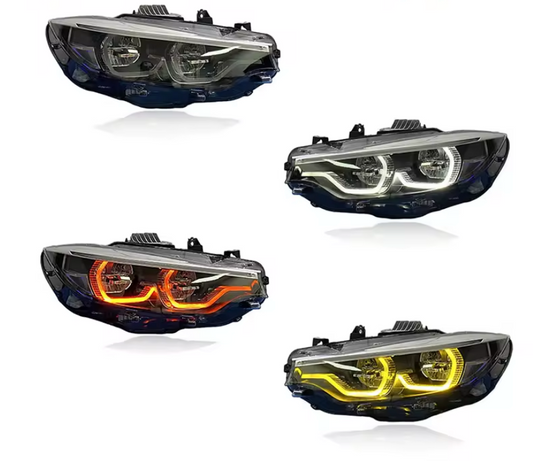 Ikon Style LED DRL Headlights (White/Amber/Yellow) – BMW F32/F33/F36 & F80/F82