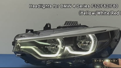 Ikon Style LED DRL Headlights (White/Amber/Yellow) – BMW F32/F33/F36 & F80/F82