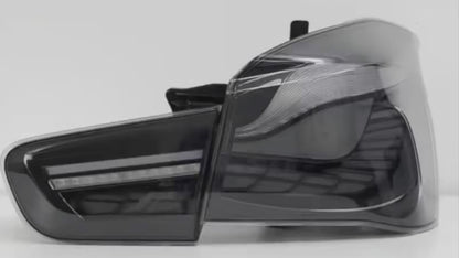 BMW 1 Series F20 F21 GTS OLED Style Tail Lights SMOKED 2015-2018