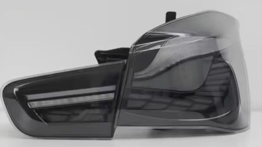 BMW 1 Series F20 F21 GTS OLED Style Tail Lights SMOKED 2015-2018