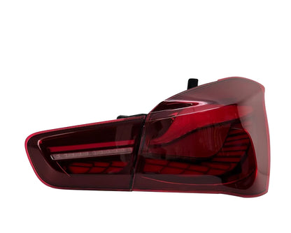 BMW 1 Series F20 F21 GTS OLED Style Tail Lights RED 2015-2018